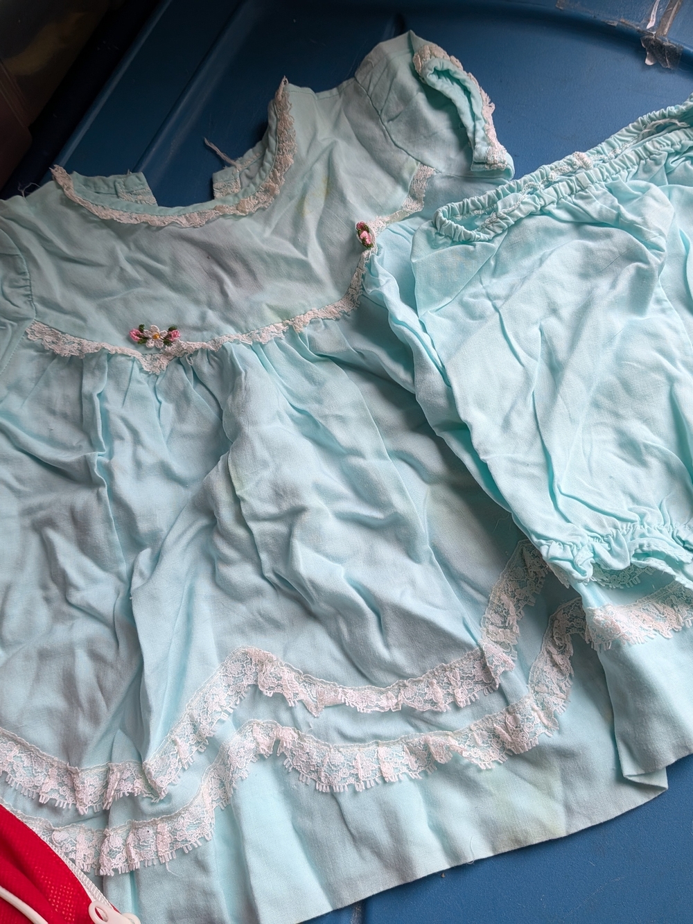 Vintage Baby Matching Set